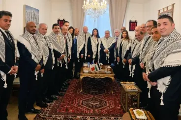 France : Samira Sitaïl et ses homologues arabes visitent la mission de Palestine à Paris