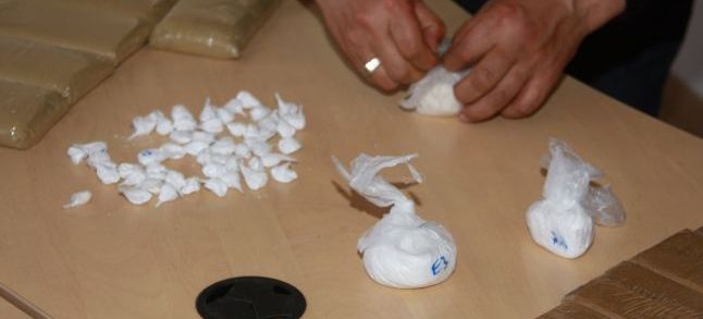 BCIJ seized 541 kg of cocaine concealed in a shipping container from South America at the port of Casablanca./Ph. MAP