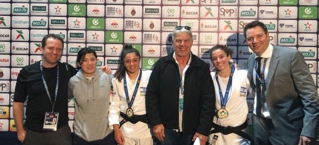 The Israeli Judo delegation in the Grand Prix hosted by Agadir./Ph. Twitter