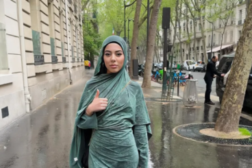Moroccan influencer spat on by a Paris pedestrian for wearing hijab