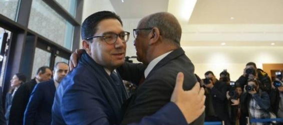 Foreign Minister, Nasser Bourita and his Algerian counterpart, Abdelkader Messahel./Ph. DR