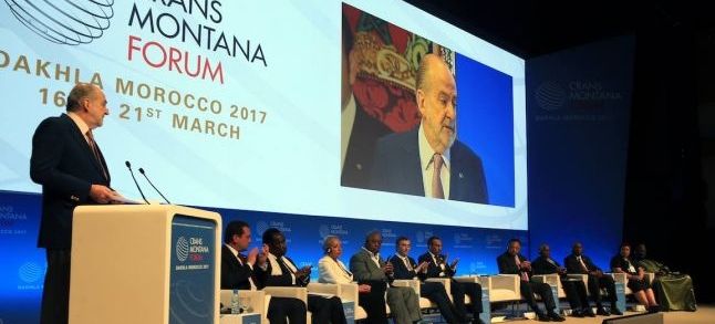 Crans Montana Forum in Dakhla in 2017./Ph. DR