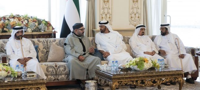 King Mohammed VI and Sheikh Mohammed Bin Zayed Al Nahyan./Ph. UAE news agency