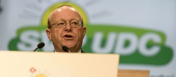 Jean-Luc Addor, member of the Democratic Union of the Centre./Ph. Keystone- La Tribune de Genéve