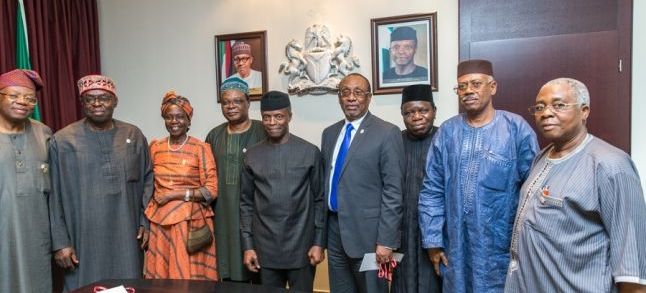 Members of the Association of Retired Career Ambassadors of Nigeria./Ph. DR