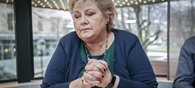 Norway's Prime Minister Erna Solberg./Ph. DR