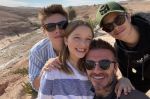 David et Victoria Beckham profitent des vacances en famille au Maroc