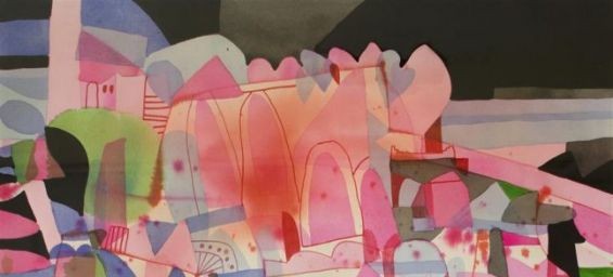 Rafiee Ghani, watercolor on paper./Ph. Star2