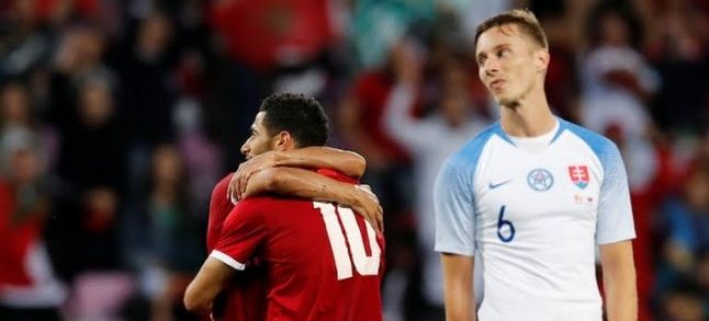 Moments from teh friendly played Monday against Slovakia in Geneva, Switzerland./Ph. DR