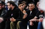 NBA : Achraf Hakimi et Kylian Mbappé acclamés lors du match Brooklyn-San Antonio