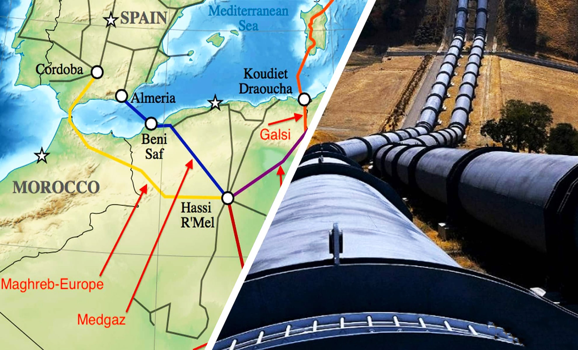 Crise énergétique : le Maroc et l'Espagne tracent de nouvelles routes pour  l'approvisionnement en gaz