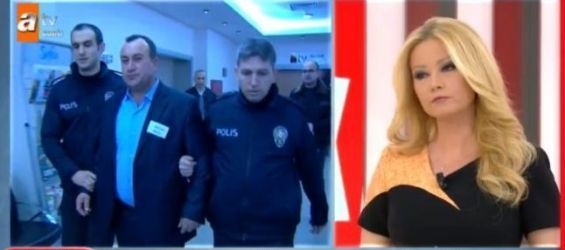 A Turkish man arrested by teh police for defrauding Moroccan women. / DR