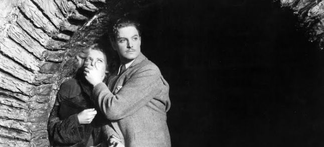 A scene from The 39 Steps, a spy movie based on a novel bearing the same name that talks about espionage in Tangier./Ph. DR