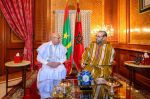 Le Roi Mohammed VI reçoit le président mauritanien