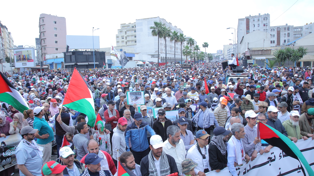 Thousands rally in Morocco and Tunisia against Trump Mideast peace plan