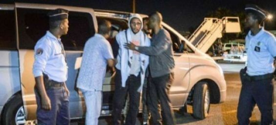 Peter Cherif in Djibouti, where he was arrested on the 16th of December./ Ph. Hussein Hersi - AFP