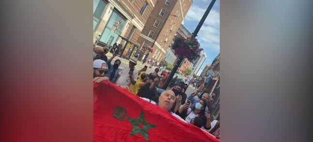 Moroccans in London protest pricey Covid-19 tests and flight tickets