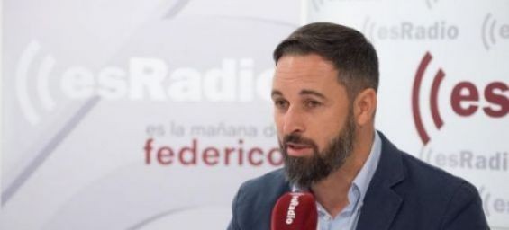 Santiago Abascal, president of the Vox party./DR