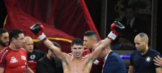 Moroccan boxer Zakaria Tijarti./Ph. DR