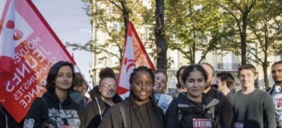 The Mouvement Jeunes communistes de France (MJCF)./Ph. DR