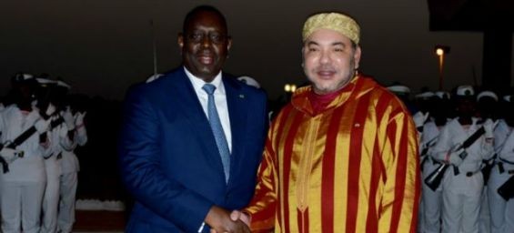 King Mohammed VI and Senegalese President Macky Sall./Ph. DR