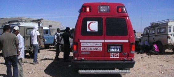 A deadly accident inErrachidia./ph. DR