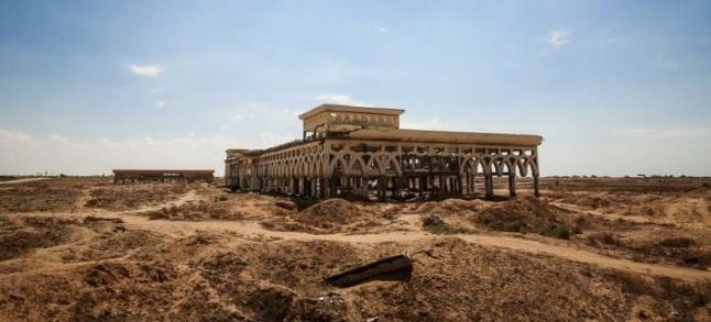 The Gaza International Airport after it was destroyed by the Israeli forces./Ph. The Siasat Daily facebook