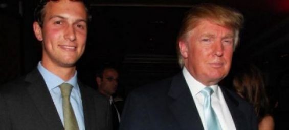 US President Donald Trump and his senior advisor and son-in-law Jared Kushner./Ph. DR