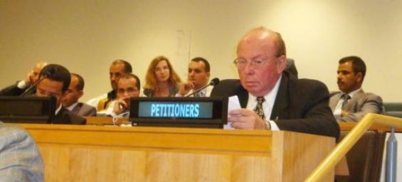 The founder and president of the Peruvian Council of Solidarity with the Sahrawi People Ricardo Sanchez Serra./Ph. DR