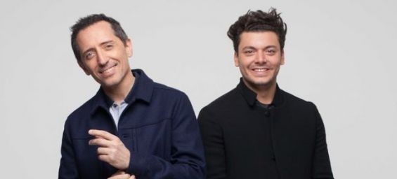 Moroccan-Canadian-French comedian Gad Elmaleh and French stand-up comedian Kev Adams./Ph. DR