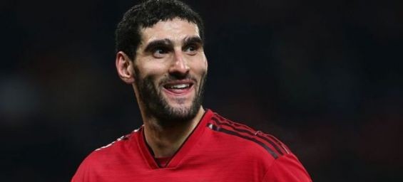 Moroccan-Belgian footballer Marouane Fellaini./Ph. DR