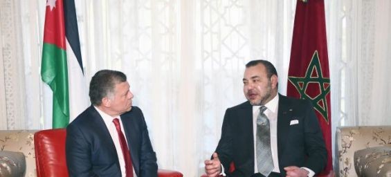 King Abdullah II of Jordan and King Mohammed VI./Ph. DR