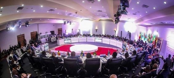 The African ministerial meeting on the Sahara in Marrakech, held Monday./Ph. DR
