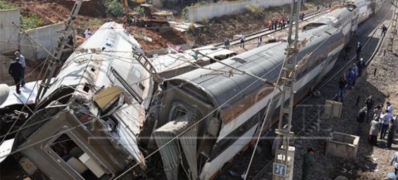 The ONCF train crash./Ph. DR