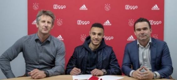 Moroccan international footballer Noussair Mazraoui./Ph. DR
