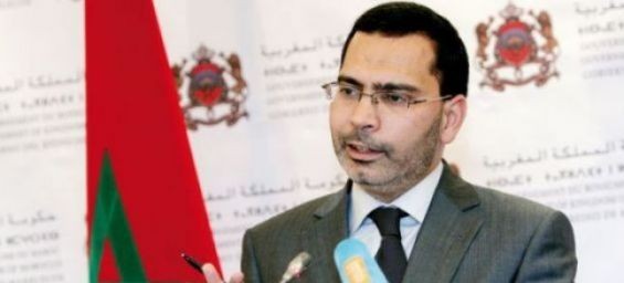 Government's Spokesperson Mustapha El Khalfi. / Ph. DR