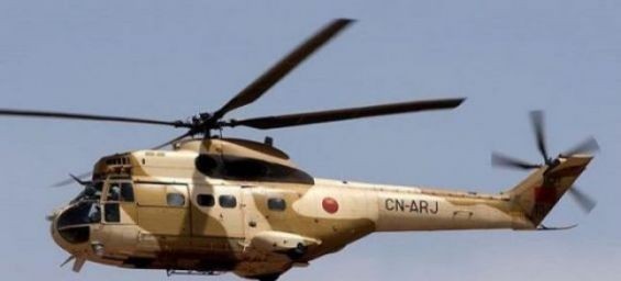 Two crew members killed in a helicopter crash. / Ph. DR