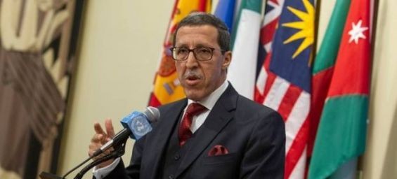 Morocco's Permanent Representative to the United Nations, ambassador Omar Hilale. / Ph. DR
