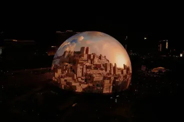 Morocco lights up Las Vegas sphere in major tourism push during World Cup
