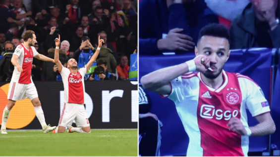 Morocco's Hakim Ziyech and Noussair Mazraoui. / Ph. DR