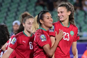 المنتخب المغربي النسوي في مواجهة مالي بربع نهائي "كان 2024"