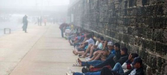 Migrants in Gibraltar. / Ph. Associated Press