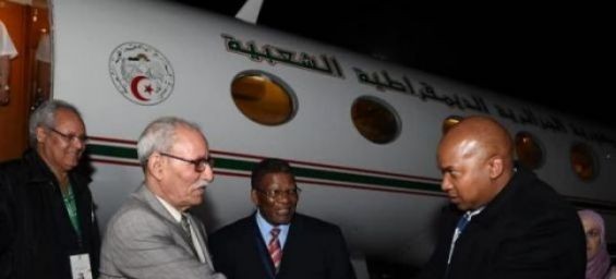 Brahim Ghali received in South Africa by a senior official. / Ph. DR