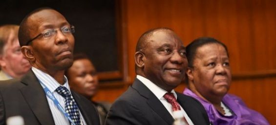 SouthAfrican President Cyril Ramaphosa and the country's new Foriegn Affairs Minister Naledi Pandor. / Ph. DR