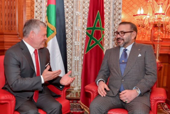 King Abdullah II of Jordan and King Mohammed VI. / Ph. DR