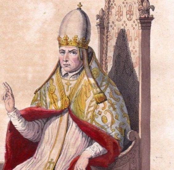 Pope Sylvester II. / Ph. DR