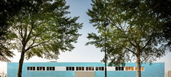The Cornelius Haga Lyceum school, an Islamic school in Amsterdam. / Ph. DR