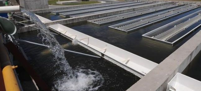 Biwater wastewater treatment plant./Ph. DR