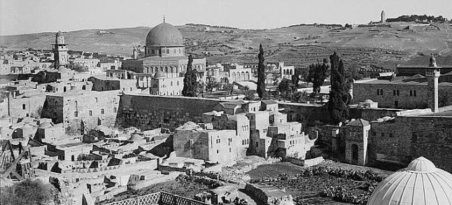 Harat al-Maghariba : When Moroccans had a neighborhood in Al-Quds./Ph. DR