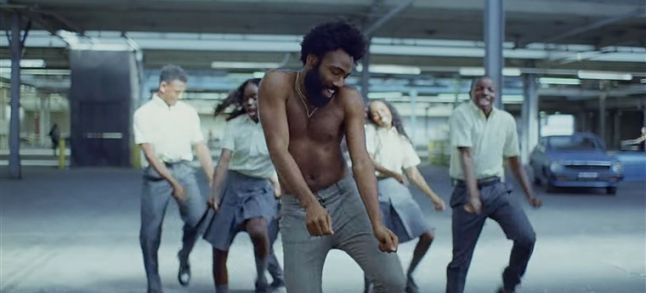 Donald Glover in his new track 'This is America' that inspired Moroccan rapper Don Bigg./Ph. Youtube Screenshot